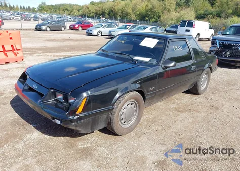 1983 Ford Mustang from USA, damaged, VIN 1FABP26A9DF138452